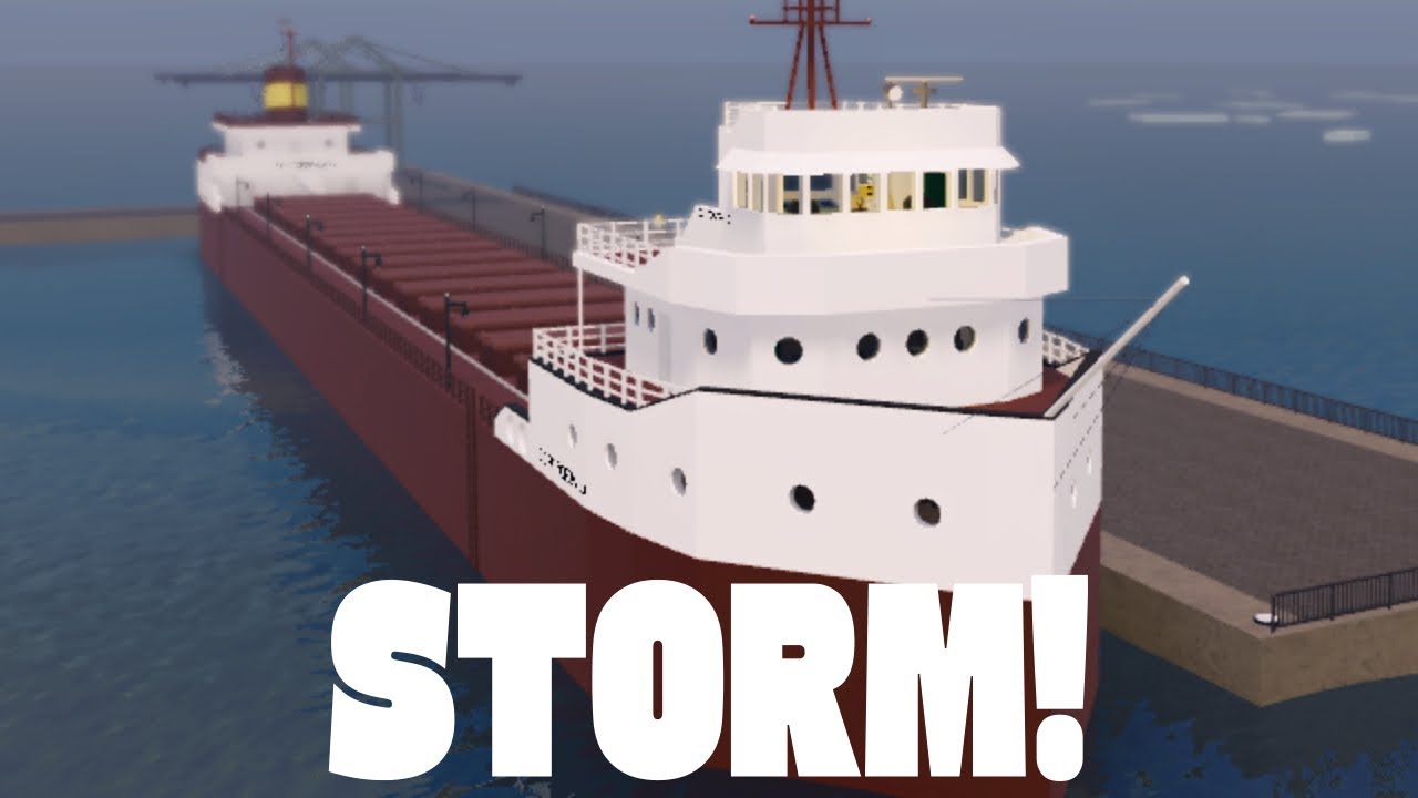 Scufundarea SS Edmund Fitzgerald 1 || Simulator Roblox Sail And Sink