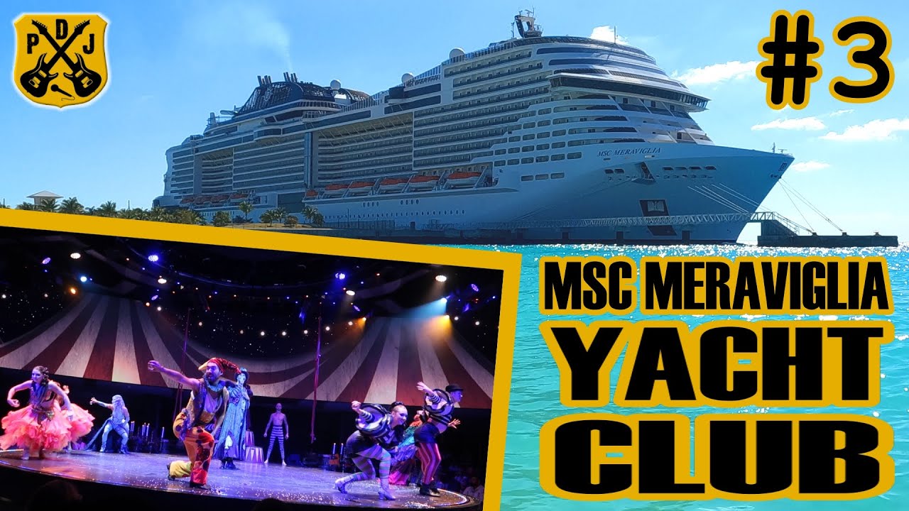 MSC Meraviglia Yacht Club Pt.3 - Mic dejun în aer liber, Tur incomod la spa, Show House Of Houdini, Debark