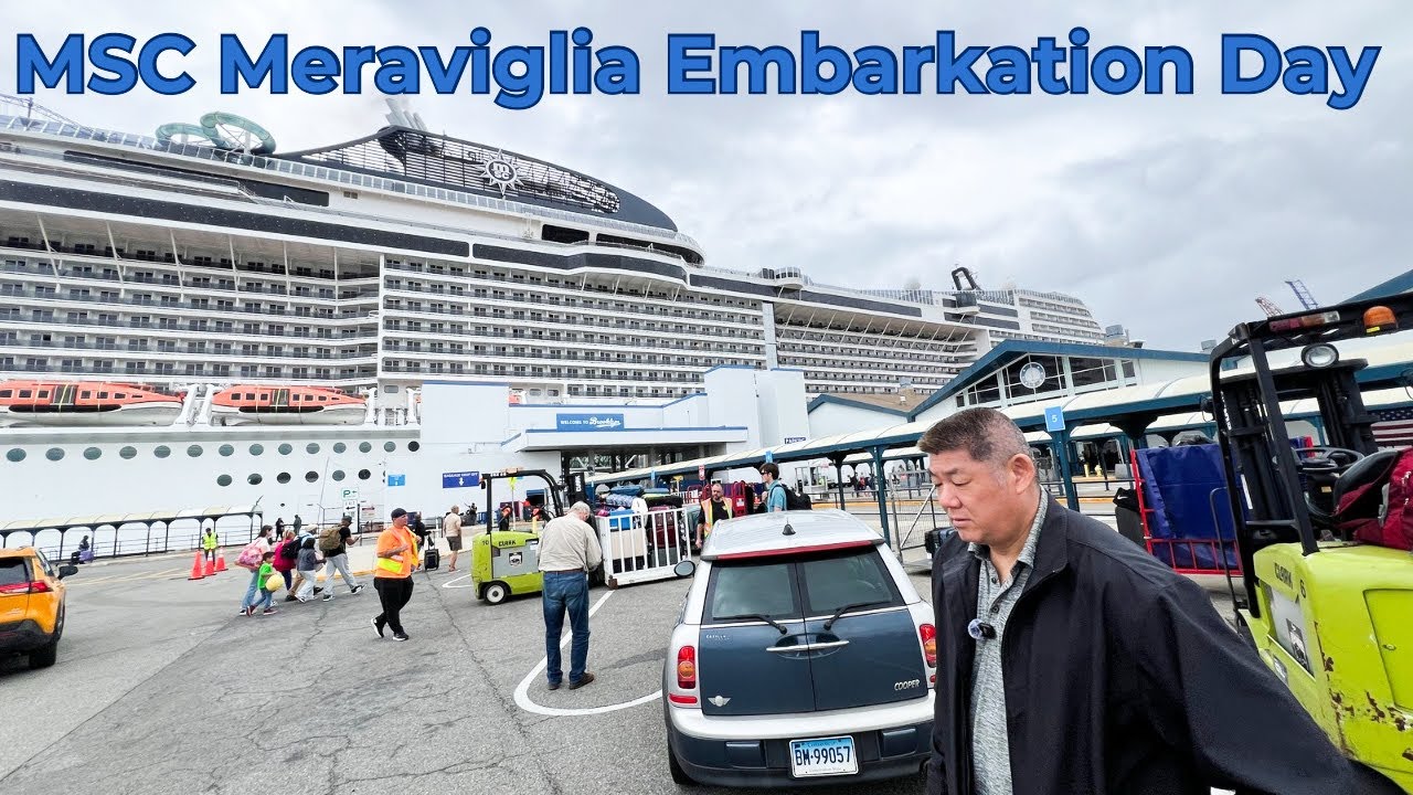 Ziua de îmbarcare 1: MSC Meraviglia Yacht Club 7 nopți/8 zile Croazieră în Bahamas #msc#yachtclub#imbarcare
