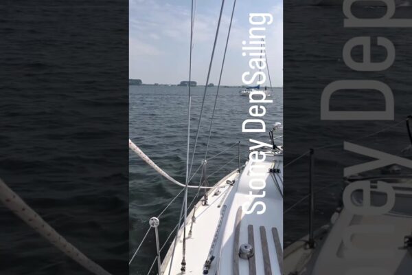 PRIMA PLANĂ (12.06.2021) Veerse meer. #navigație #prima dată #boatlife