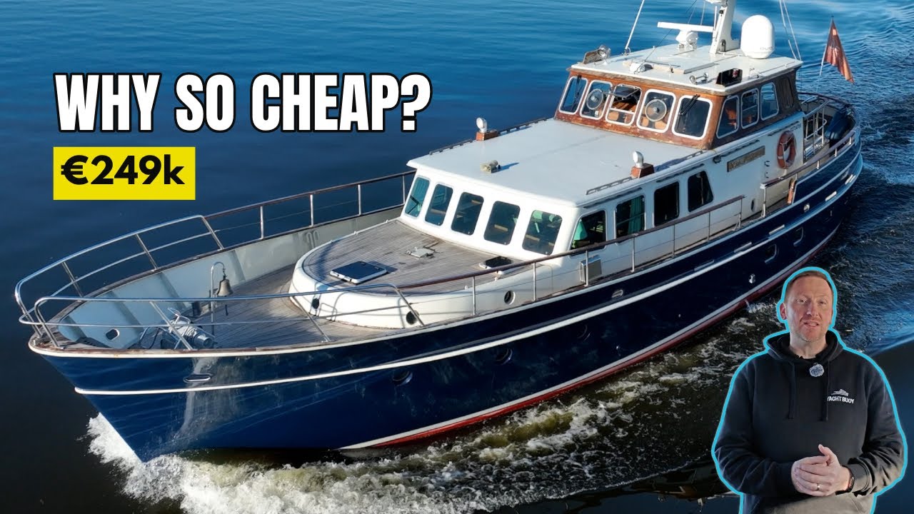 De ce acest iaht STEEL Explorer de 60 de picioare este doar 249.000 EUR?