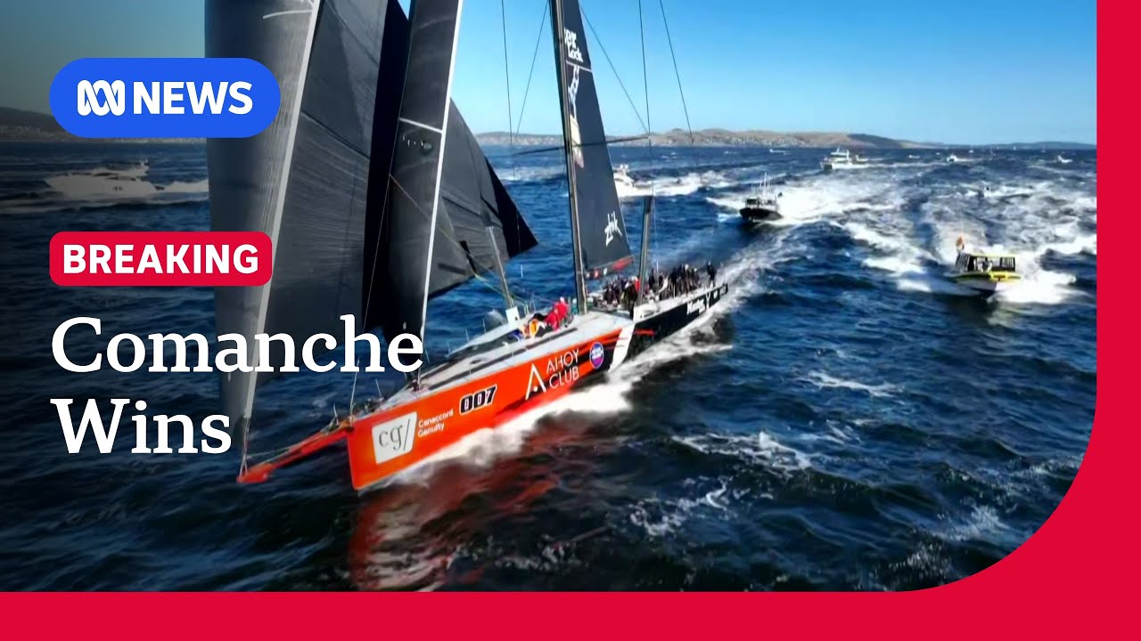 Comanche câștigă onoruri de linie în cursa de iahturi de la Sydney la Hobart | ŞTIRI ABC