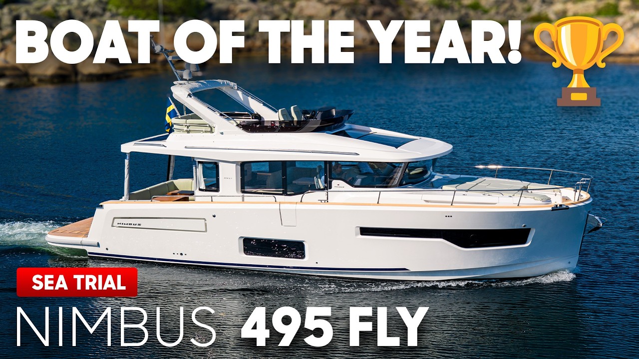 De ce Nimbus 495 Fly a câștigat barca a anului? Test, tur și recenzie