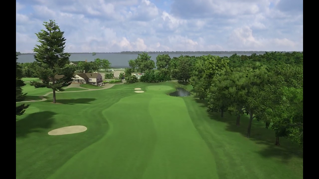 White Bear Yacht Club - Hole 18 Trackman Virtual Indoor Golf Preview