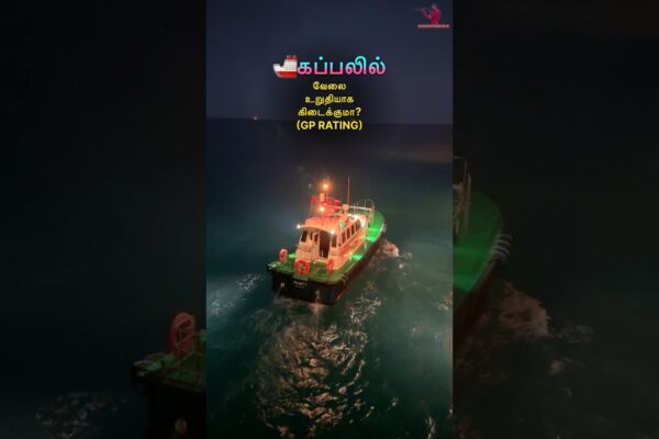 🚢Ești sigur că vei obține un loc de muncă la bord? ⭐️ Navigați cu Sakthi