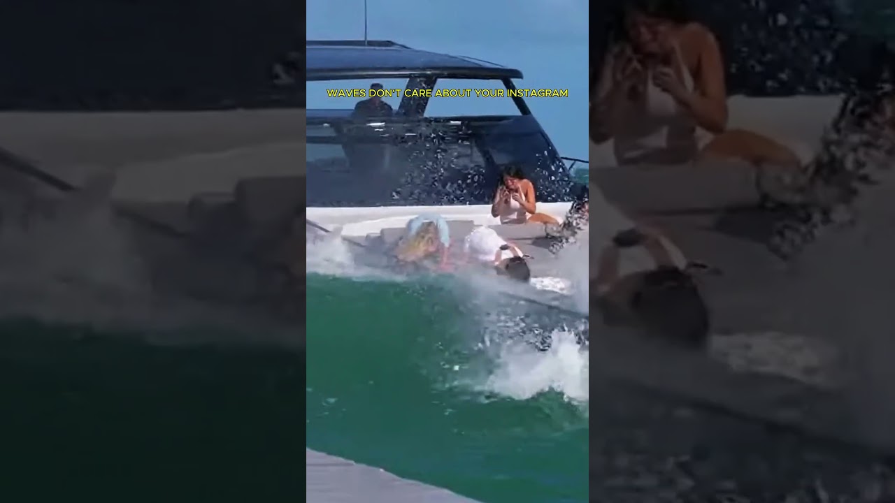 HAULOVER NU Îți PASĂ DE INSTAGRAMUL TĂU DE INSTAGRAM #yacht #waves