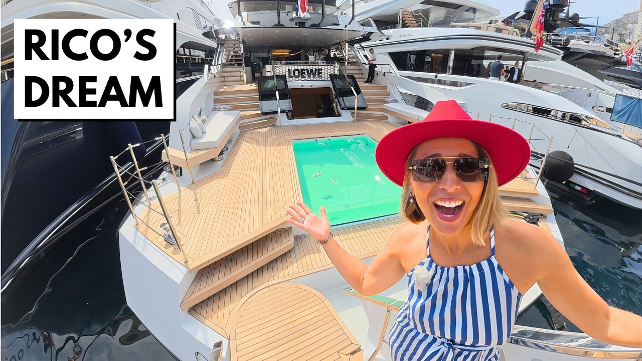 50.000.000 USD 🤯😳 2025 Pole „LOEWE” Super Yacht Tour