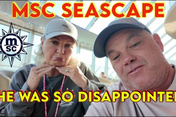 MSC Seascape Yacht Club ne-a oferit o zi proastă! Lasă-mă să explic.