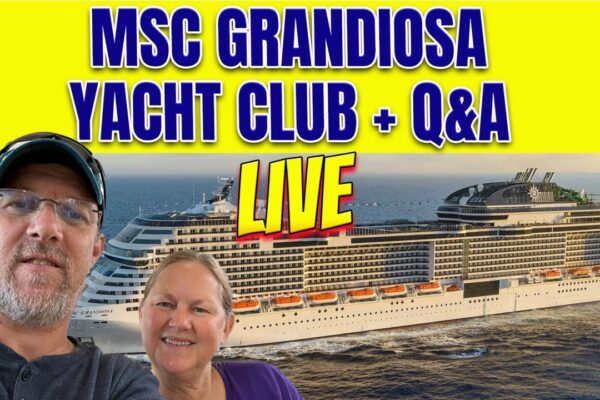 Tur MSC Grandiosa Yacht Club LIVE Cu aventurile de croazieră ale omului înalt