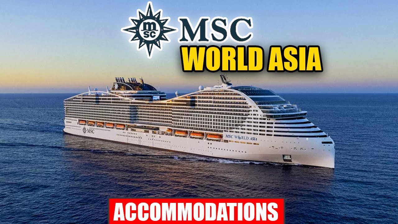 Tur MSC World Asia cabine și apartamente | MSC Yacht Club | MSC Cruise Review | Cele mai bune cabine de croazieră