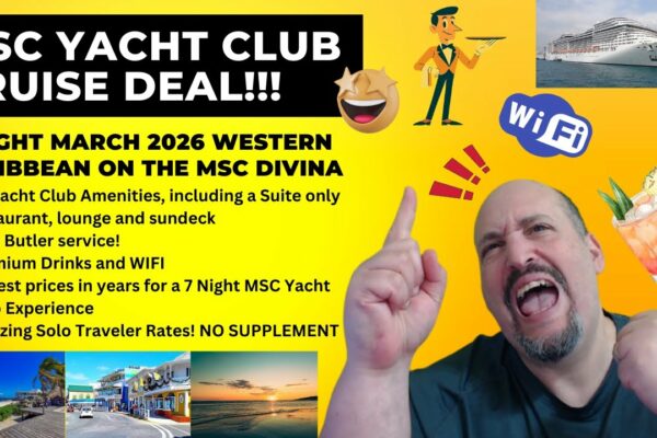 MSC Divina Martie 2026 Croaziera Yacht Club | Această ofertă este prea bună pentru a trece