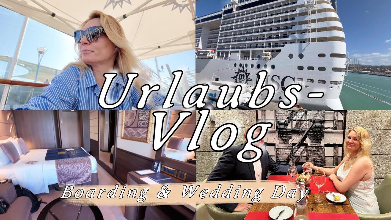 Imbarcare MSC Divina Yacht Club – Înregistrare, cabină și prima impresie | Ziua nunții | Vlog 9/12/25