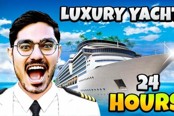 1 ₹ barcă vs ₹ 24,00,00,000 iaht de lux🔥 Aceasta nu este o barcă, ci un palat