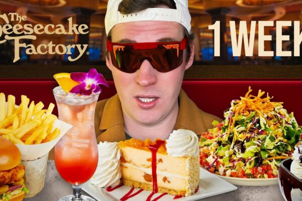 Am mâncat doar Cheesecake Factory o săptămână