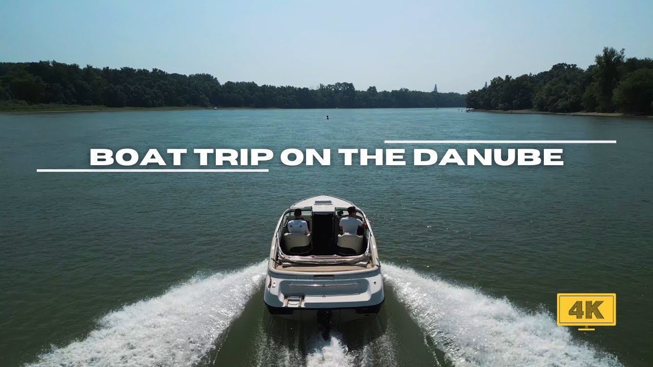 Excursie cu barca pe Dunare - Video cu drona cinematografica 4K