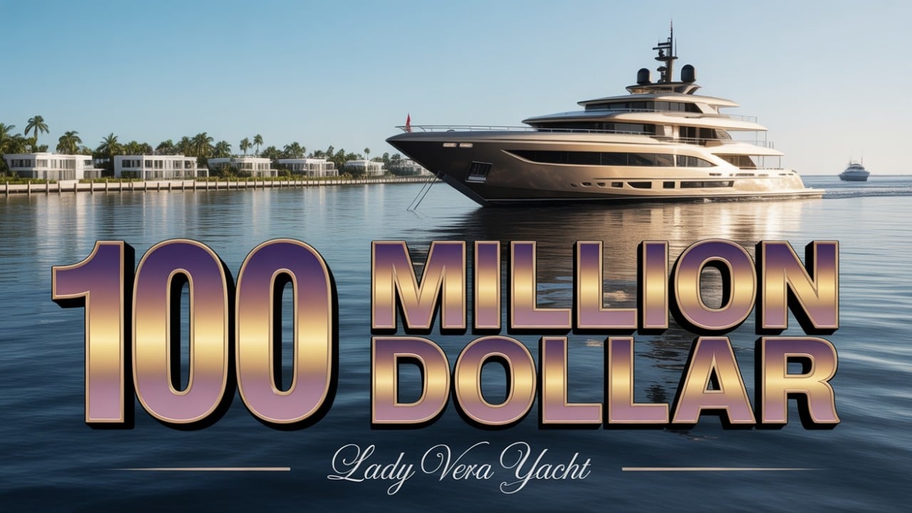 În interiorul Lady Vera Superyacht | Sala de cinema, Flyboard și tur de lux de peste 100 milioane USD