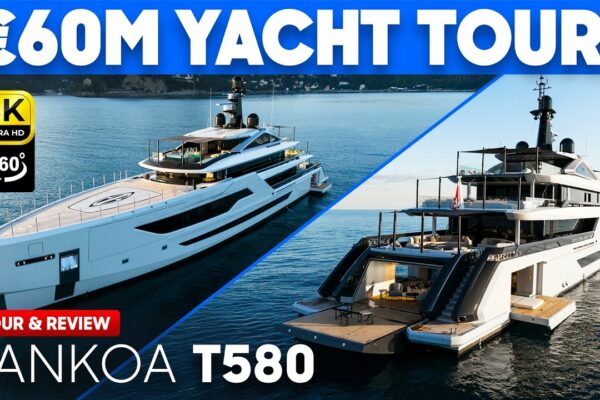 Tankoa T580 Diamond Binta Yacht Tur complet la 360° și revizuire