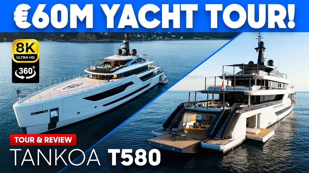 Tankoa T580 Diamond Binta Yacht Tur complet la 360° și revizuire