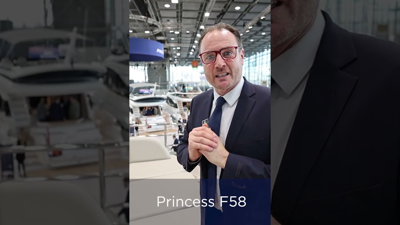 Joe Hill vă invită la standul Princess Yachts la Boot Dusseldorf 2026 | 17 - 25 ianuarie
