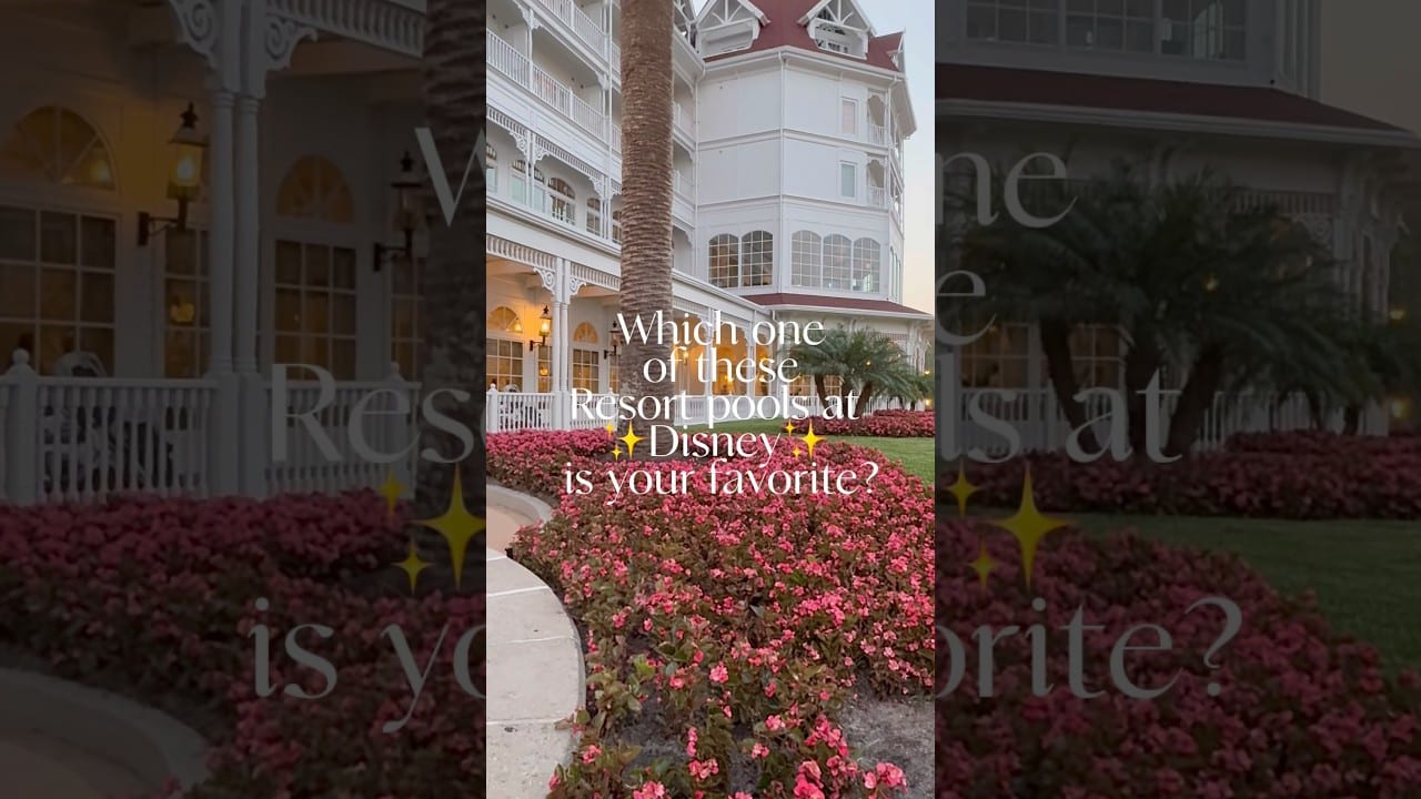 Ce piscină Disney Resort este preferată?