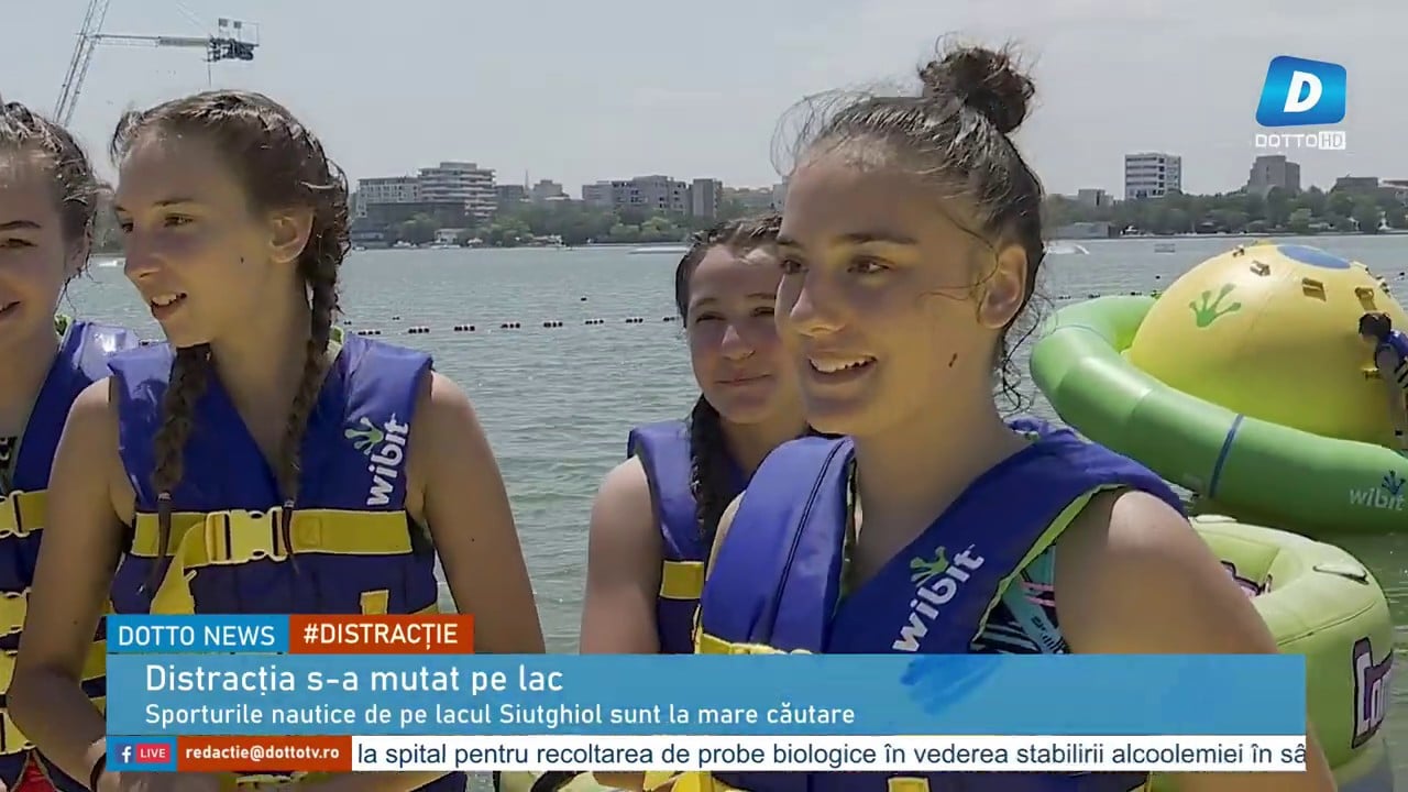 Distracția s-a mutat pe lac