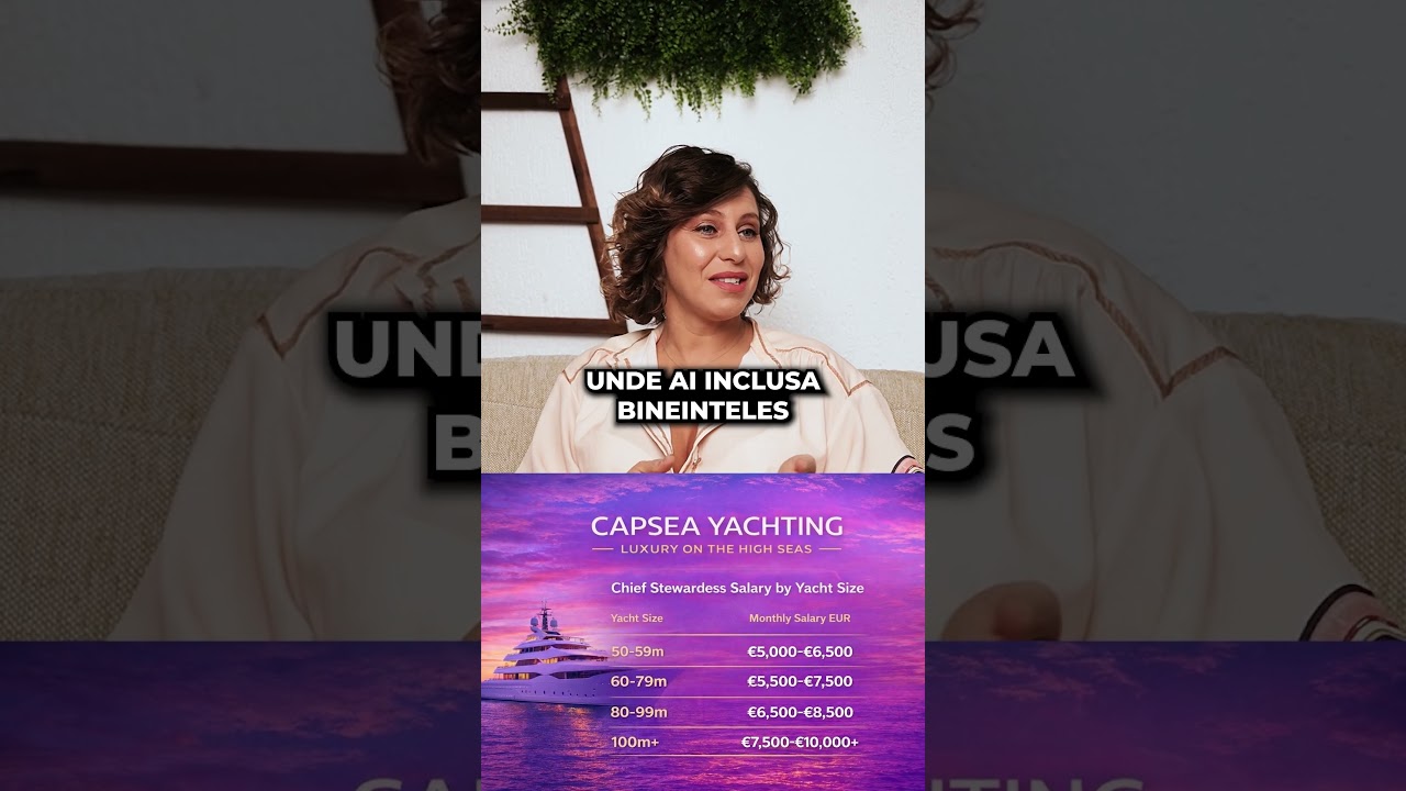 Ce te împiedică să începi o carieră pe un superyacht? 🌍⚓