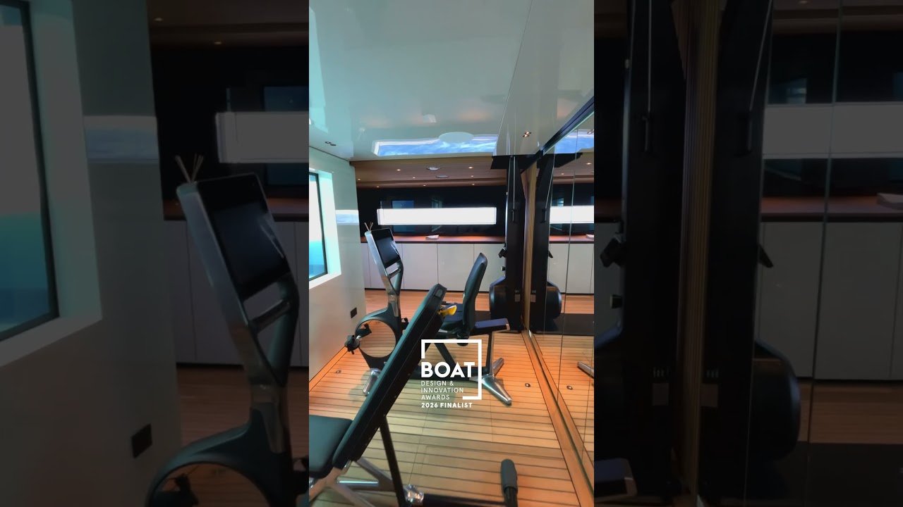 Big Naan #yacht - Piscina si sala de sport