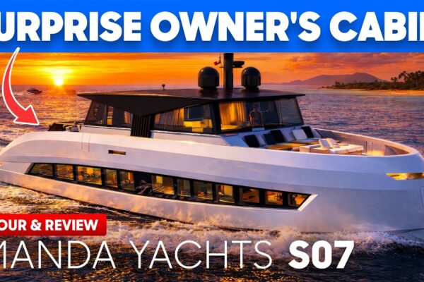 Cea mai tare barcă de care n-ai auzit niciodată? | Manda Yachts S07 Berlinetta Tur și recenzie