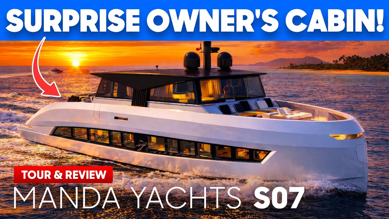 Cea mai tare barcă de care n-ai auzit niciodată? | Manda Yachts S07 Berlinetta Tur și recenzie