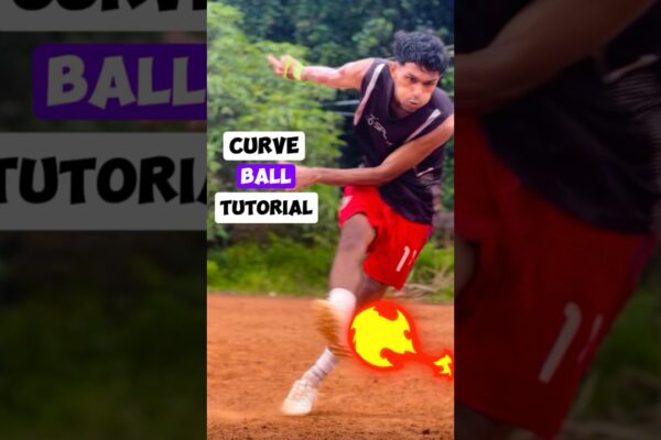 Curve the Ball Tutorial 🐉 #goals #freekick #viral #viralvideo #football #kerala #shorts #tutorial