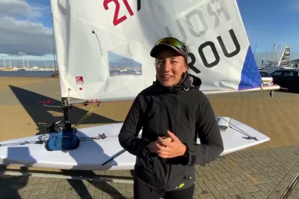 Ebru Bolat - Weymouth UK - Pregatiri Pentru Campionatul Mondial de Yachting 2021