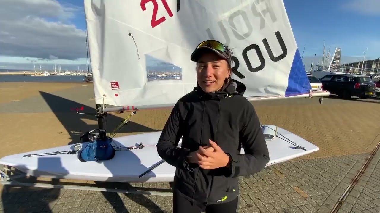 Ebru Bolat - Weymouth UK - Pregatiri Pentru Campionatul Mondial de Yachting 2021