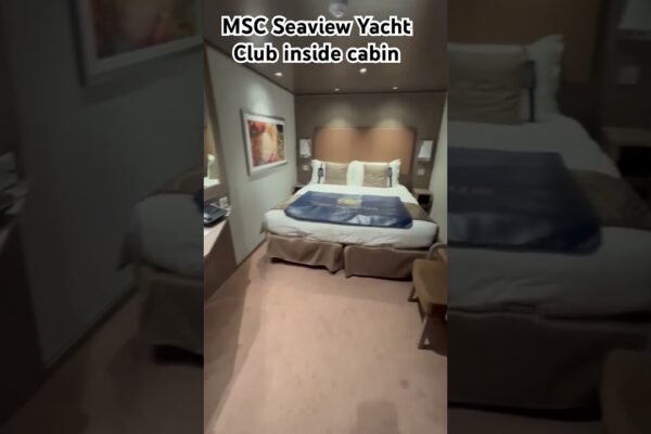 MSC Seaview Yacht Club Inside Cabin #croaziera #călătorii #msccruises